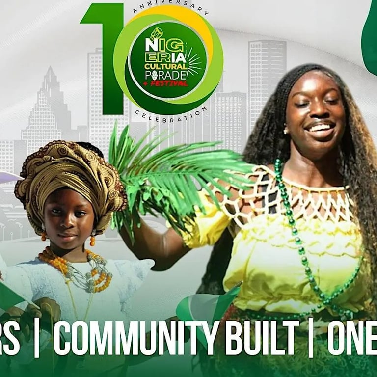 10th Annual Nigeria Cultural Parade & Festival (Downtown Houston)