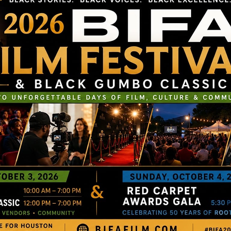 2026 BIFA Film Festival / Black Gumbo Classic & Red Carpet Awards Gala