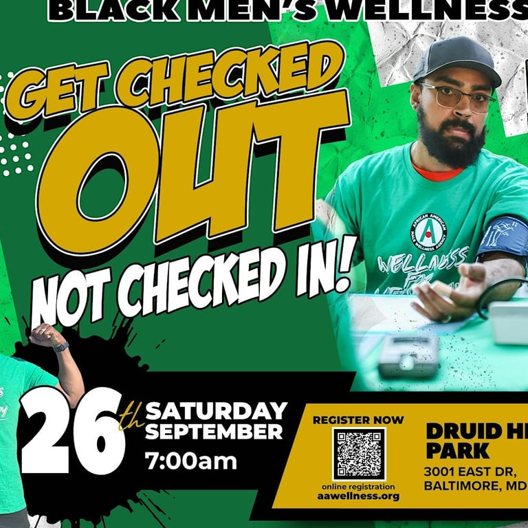 2026 - Black Mens Wellness Day - Baltimore
