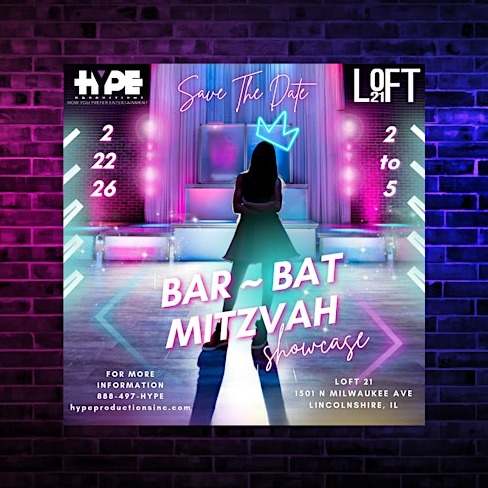 2026 H.Y.P.E. Productions, Inc. Bar/Bat Mitzvah Showcase at Loft 21 Events