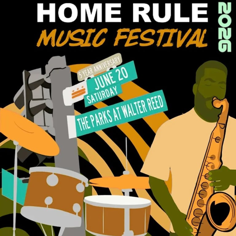 2026 Home Rule Music Festival at the Parks at Walter Reed