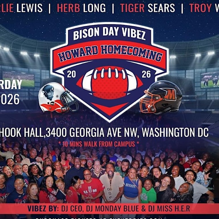 2026 Howard Homecoming Bison Day Vibez After-Game Party