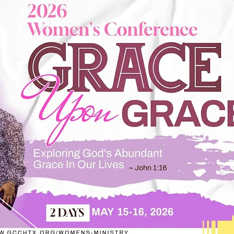 2026 Women's Conference - Grace Upon Grace