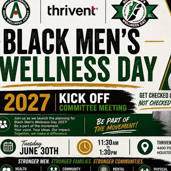 2027 Black Men's Wellness Day Committee Meeting - Houston
