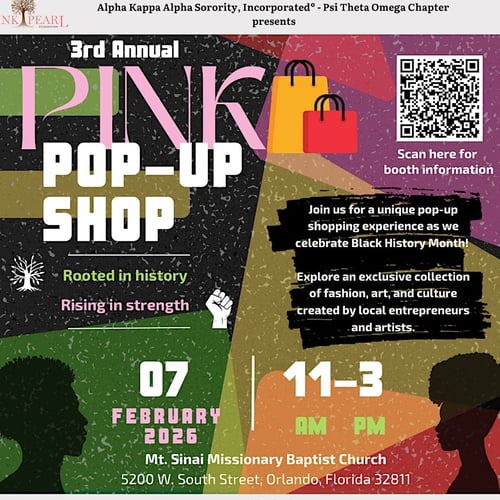 3rd Annual Pink Pop-up Shop