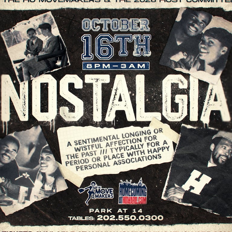 4th Annual Nostalgia Saturday Day + Night Howard vs SpelHouse Homecoming
