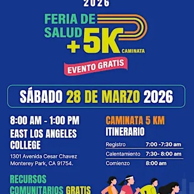 5K Walk + Health Fair ELAC