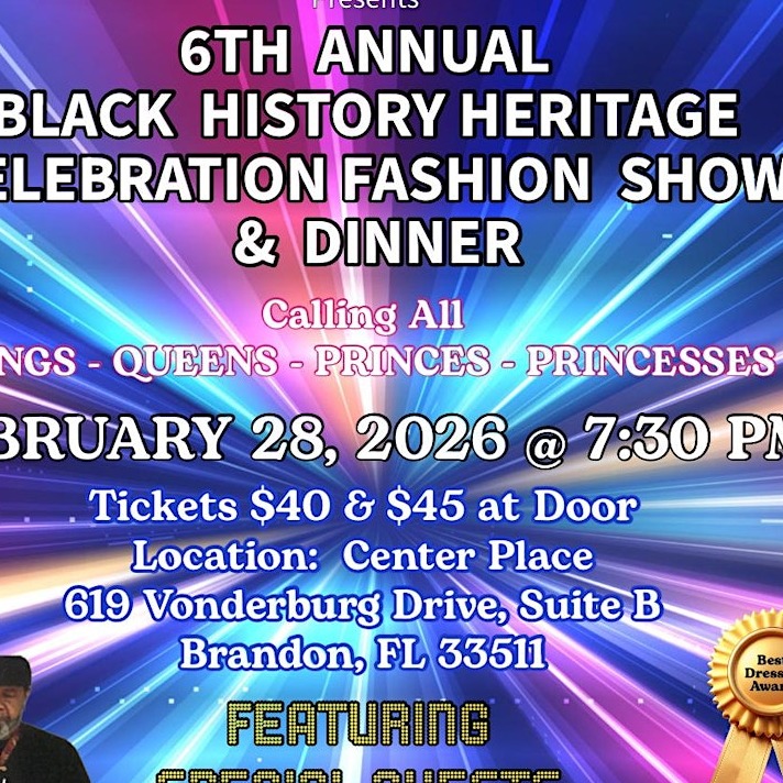 6th Annual Black History Heritage Celebration Fashion Show & Dinner