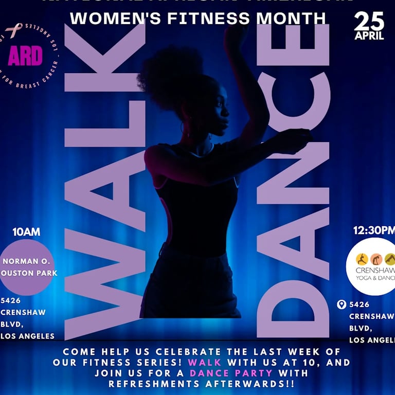 ARD Presents: Dance Party for African American Women's Fitness Month