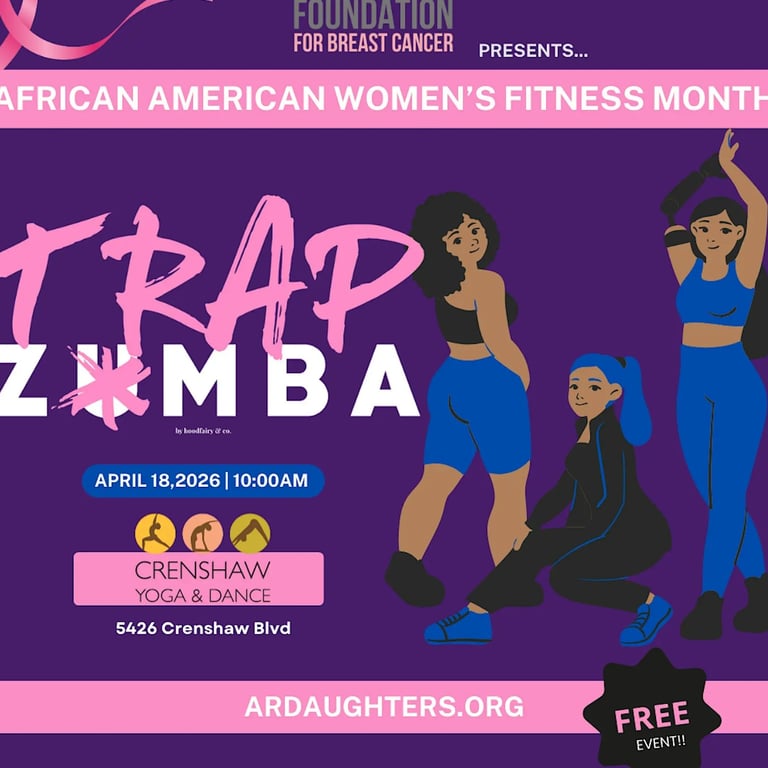 ARD Presents: Trap Zumba for African American Women's Fitness Month