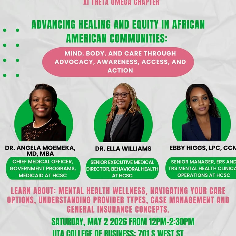 Advancing Healing and Equity in African American Communities