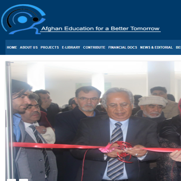 Afghan Education for a Better Tomorrow