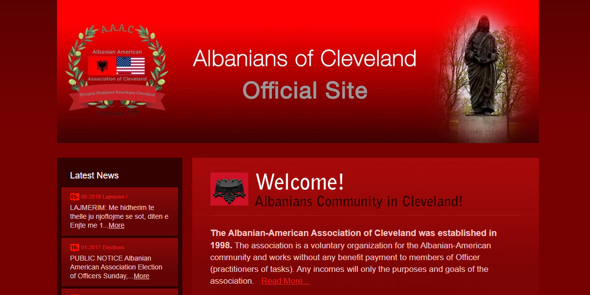 Albanian-American Association of Cleveland -  industry in Rocky River OH