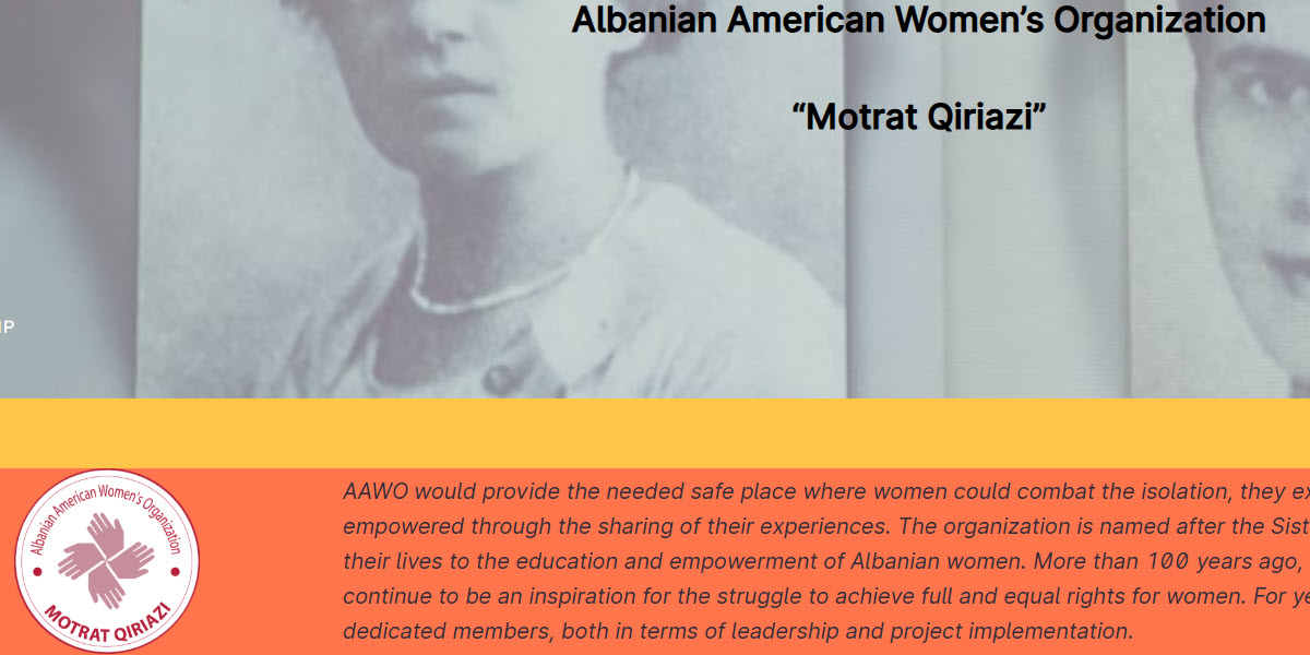 Albanian American Women's Organization -  industry in New York NY