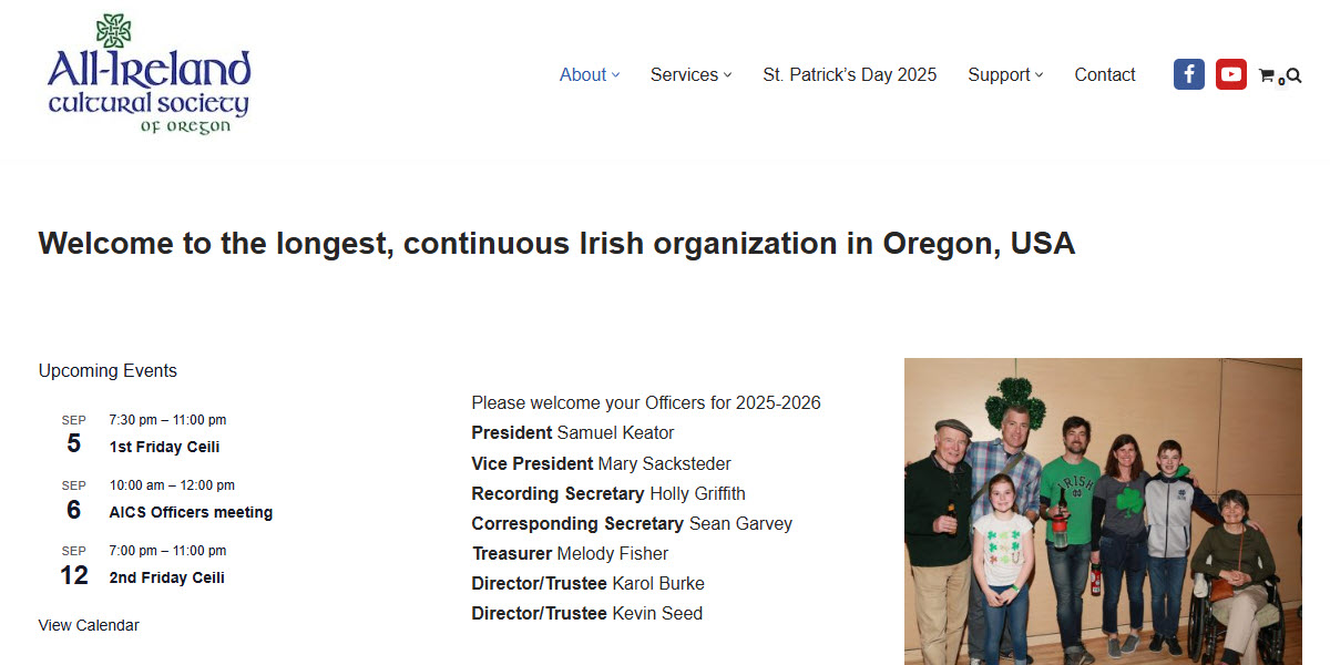 All-Ireland Cultural Society of Oregon -  industry in Portland OR