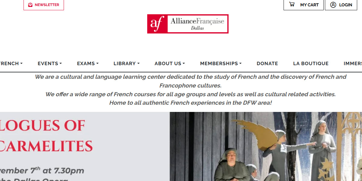 Alliance Francaise de Dallas -  industry in Dallas TX
