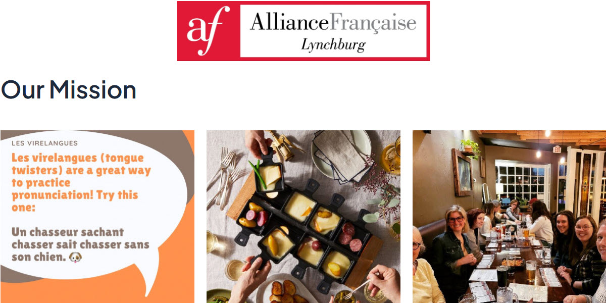 Alliance Francaise de Lynchburg -  industry in Lynchburg VA