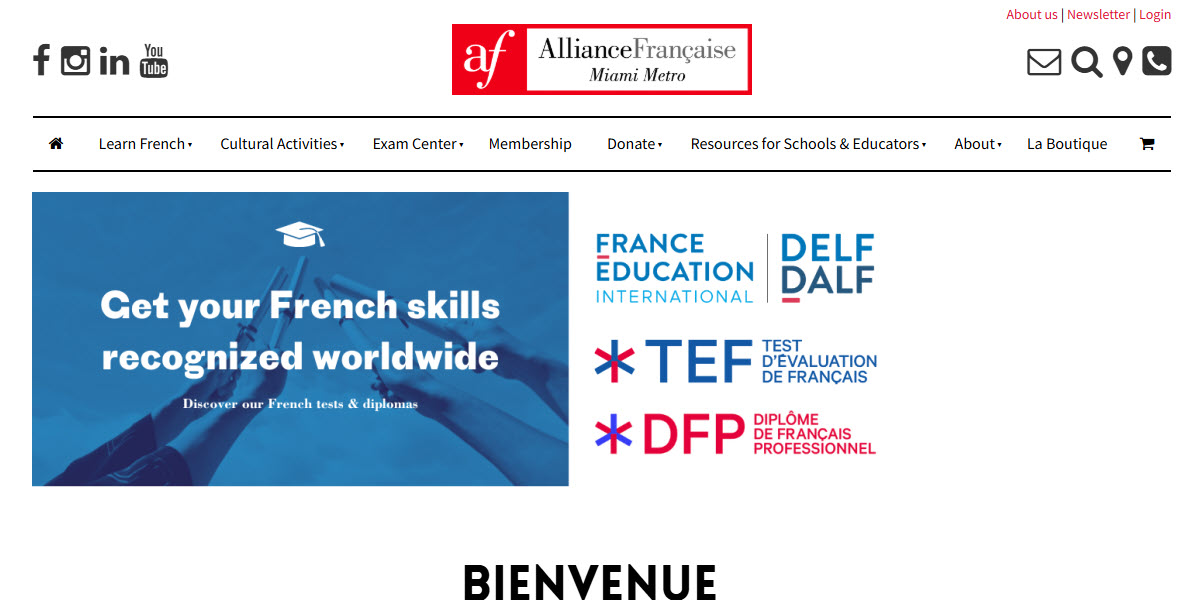 Alliance Francaise de Miami Metro -  industry in Miami FL