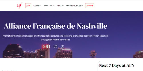 Alliance Francaise de Nashville -  industry in Nashville TN