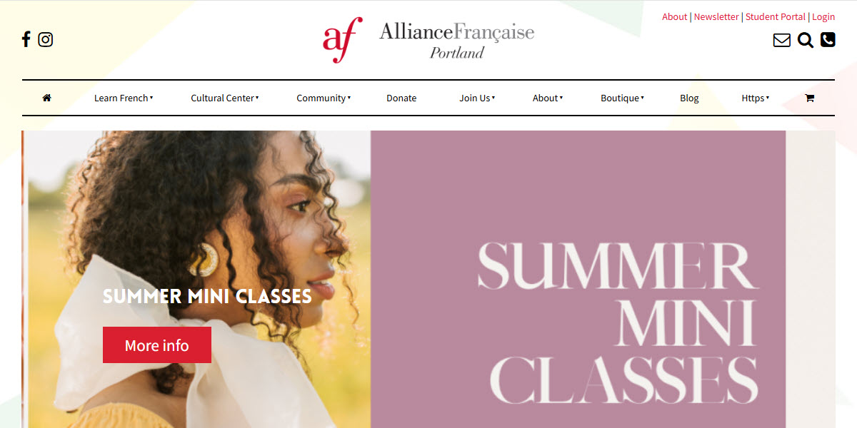 Alliance Francaise de Portland -  industry in Portland OR