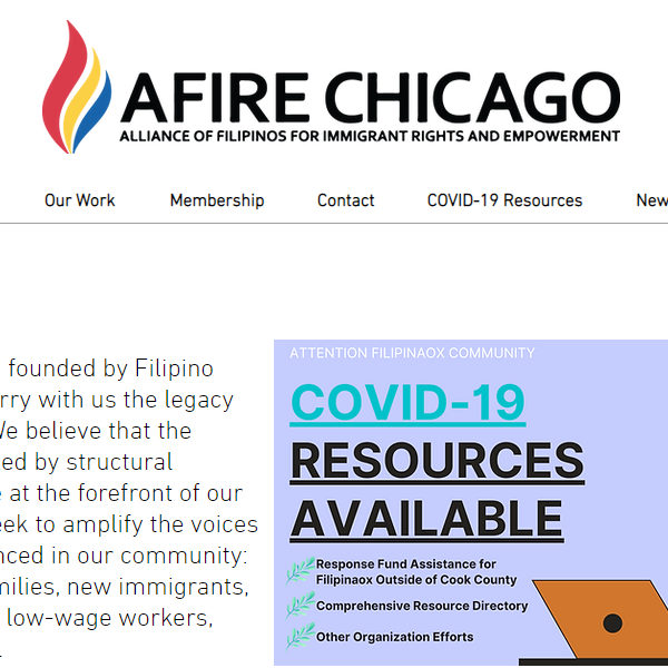 A​lliance of ​F​ilipinos ​for I​mmigrant ​R​ights & ​E​mpowerment​ - Filipino category in Chicago IL