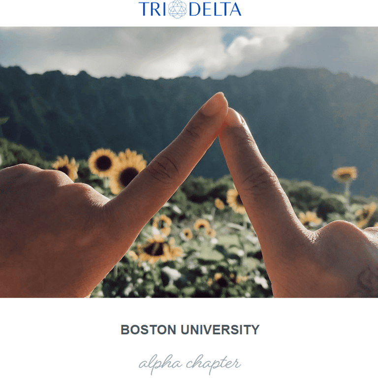 Alpha Chapter of Tri Delta - Women category in Boston MA