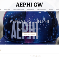 Alpha Epsilon Phi, Alpha Gamma Chapter - Women category in Washington DC
