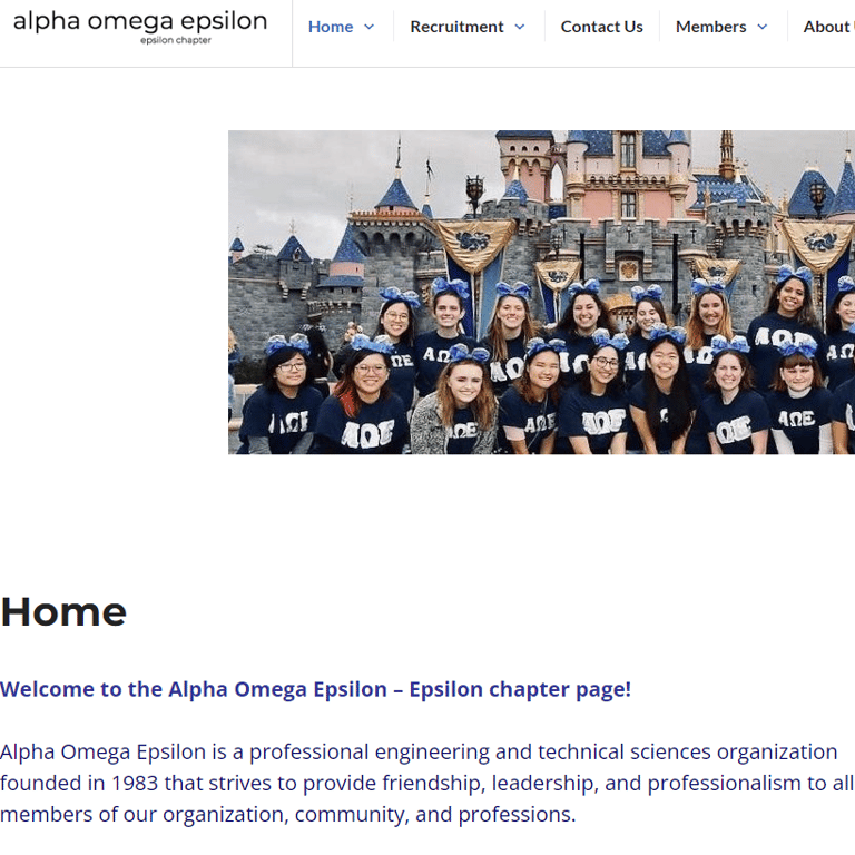 Alpha Omega Epsilon, Epsilon Chapter - Women category in Los Angeles CA