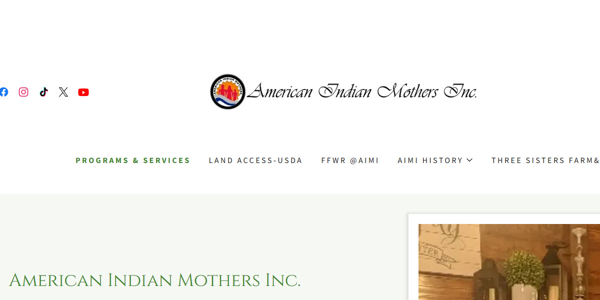 American Indian Mothers Inc. -  industry in Red Springs NC