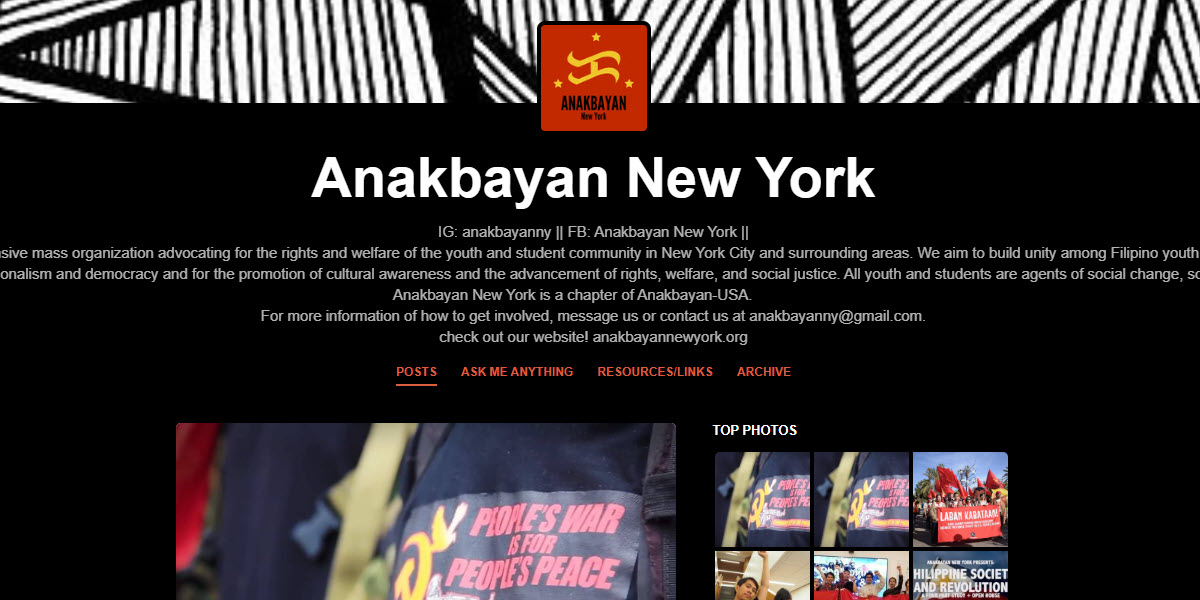 Anakbayan New York -  industry in New York NY