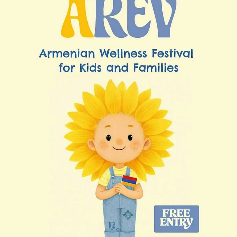 Arev: Armenian Wellness Festival for Kids and Families