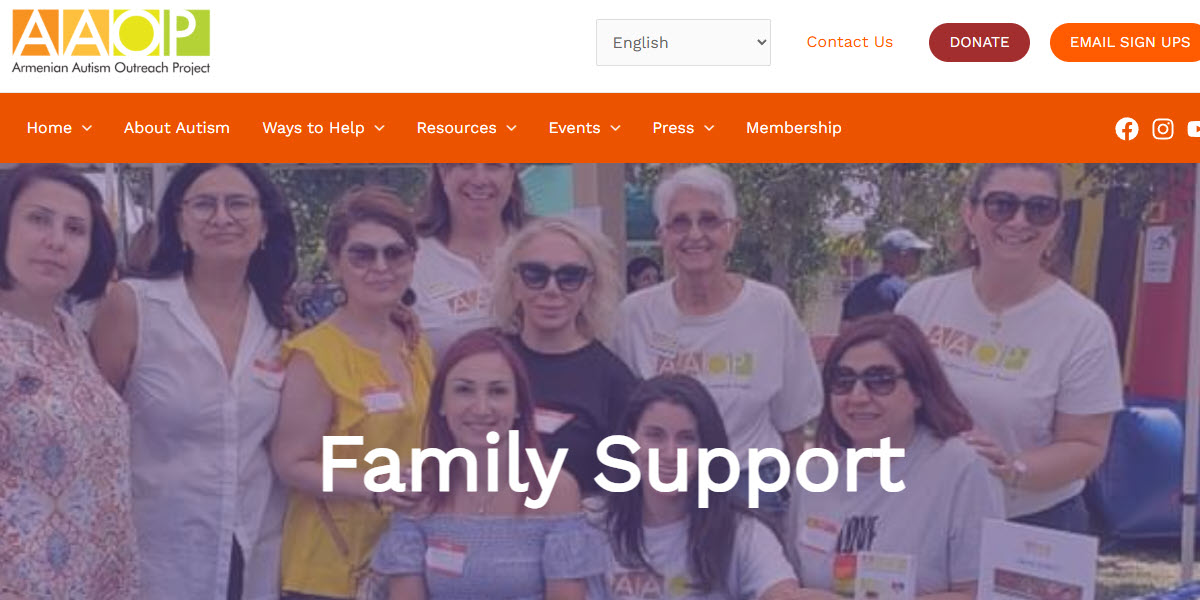 Armenian Autism Outreach Project Inc. -  industry in Glendale CA