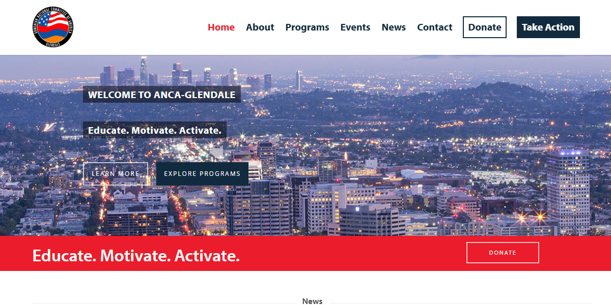 Armenian National Committee of America Glendale Chapter -  industry in Glendale CA