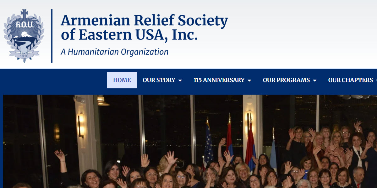 Armenian Relief Society of Eastern US -  industry in Watertown MA