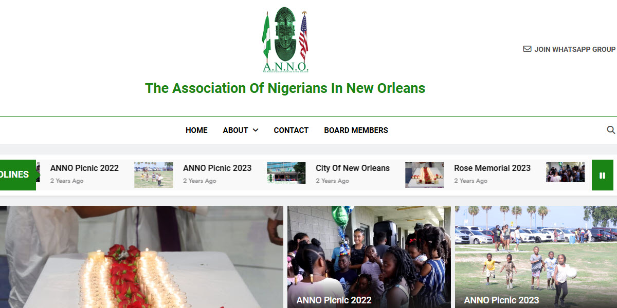 Association of Nigerians in New Orleans -  industry in New Orleans LA