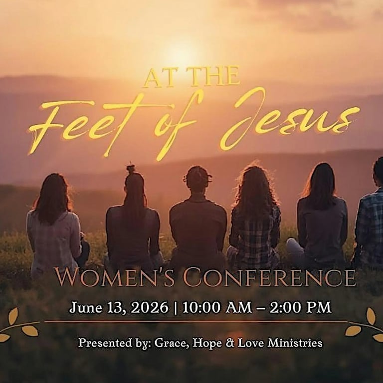 At the Feet of Jesus