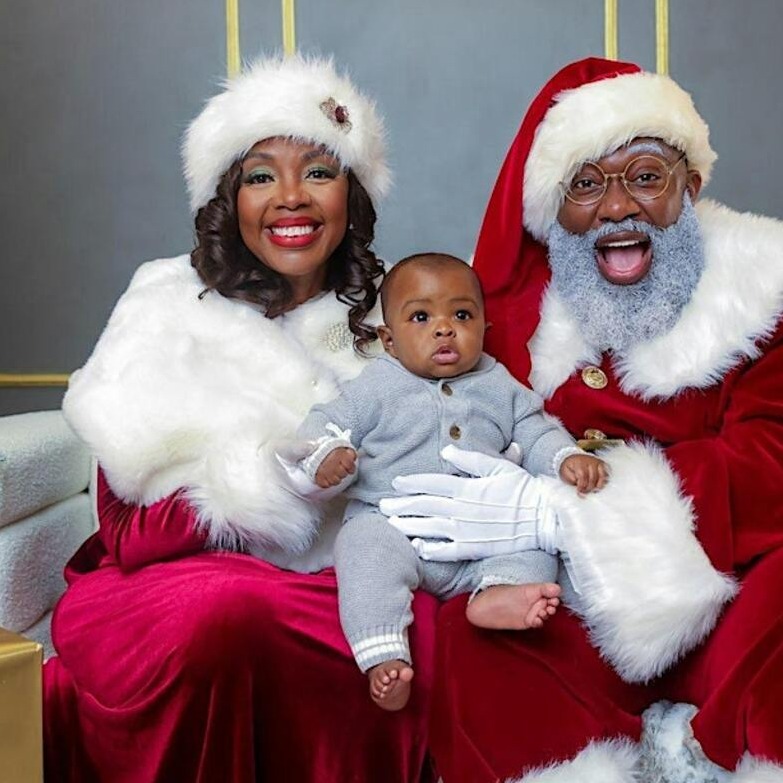 BLCK Market Holiday Festival - Free Photos with Black Santa Houston