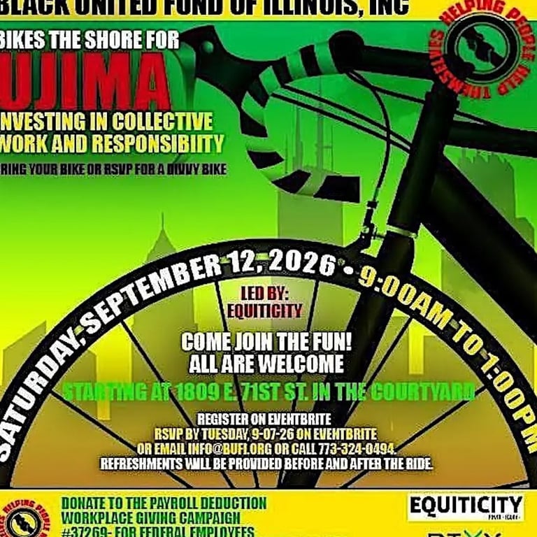 BUFI Bikes the Shore for UJIMA