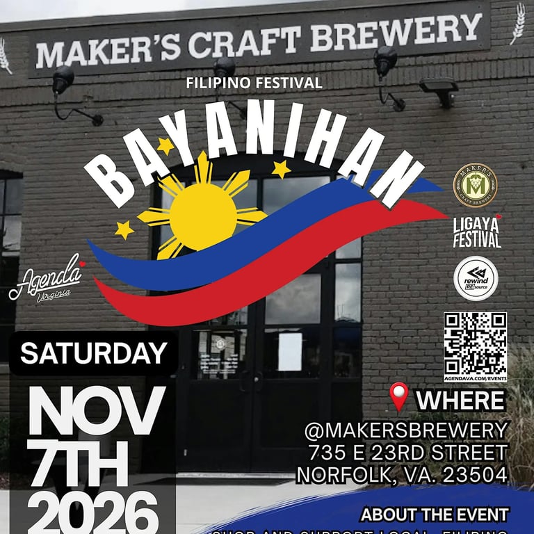 Bayanihan Filipino Festival❤️ Sat Nov 7Th 2-8pm