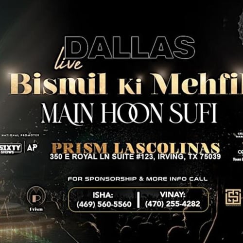 Bismil Ki Mehfil – Main Hoon Sufi | Live in Dallas