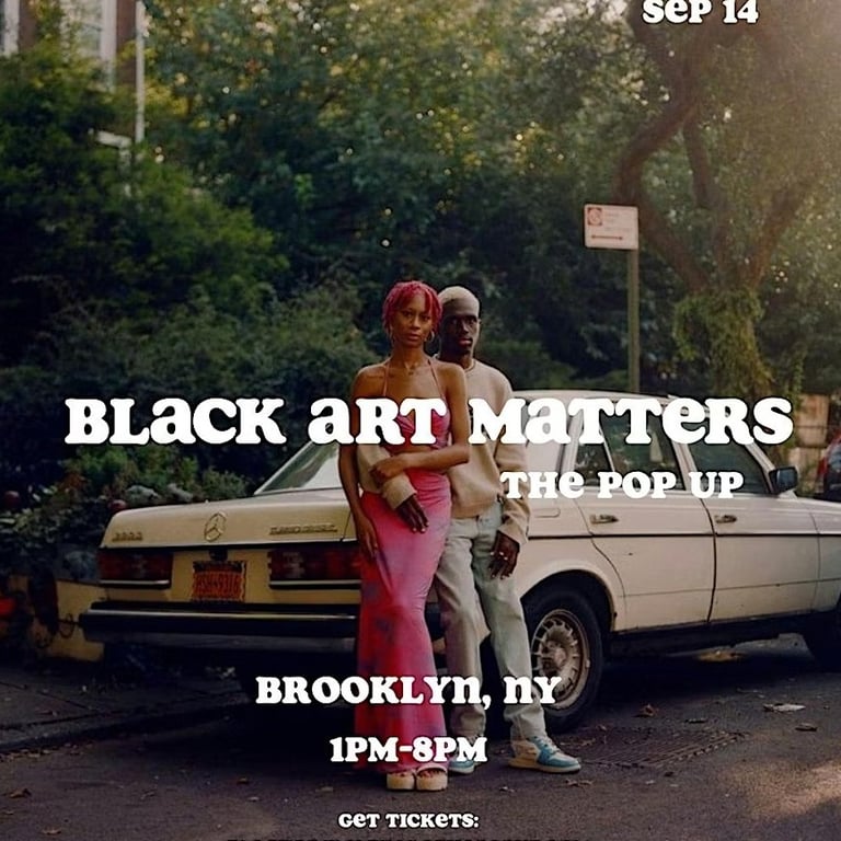 Black Art Matters The Pop Up