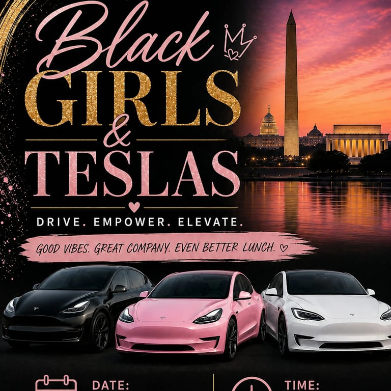 Black Girls with Tesla's Brunch