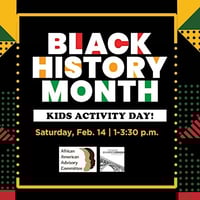 Black History Month Kids Activity Day