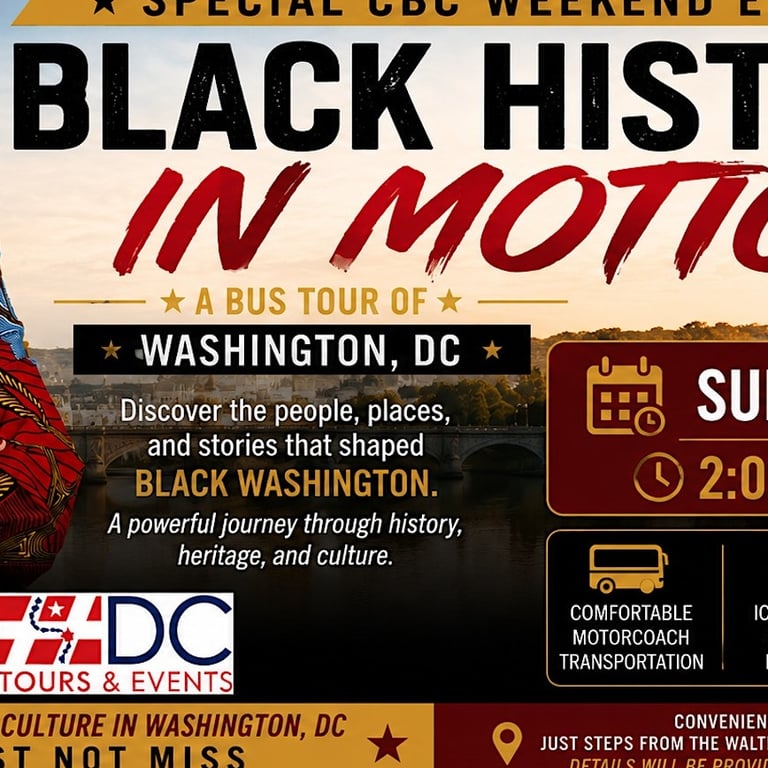 Black History in Motion: A Special CBC Weekend Kickoff Tour