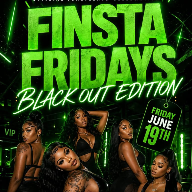Black Out Party Juneteenth Celebration