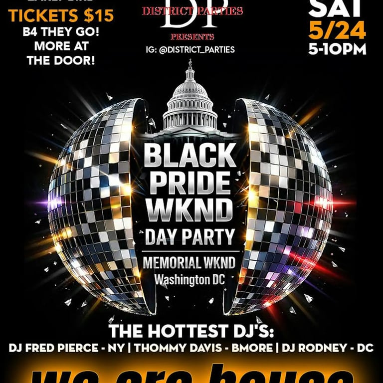 Black Pride - Memorial Wknd Day Party