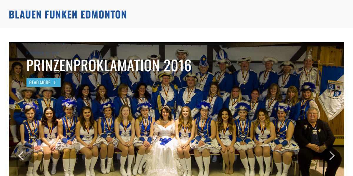 Blauen Funken Mardi Gras Association Inc -  industry in Edmonton AB