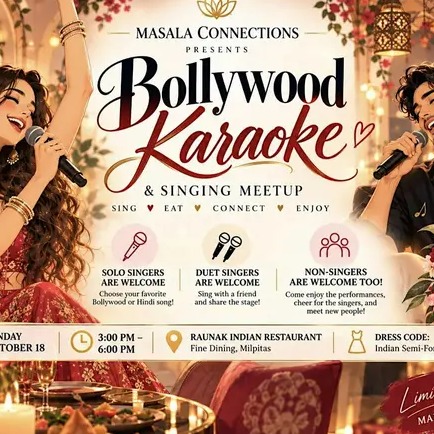 Bollywood Karaoke & High Tea | Bay Area Singers