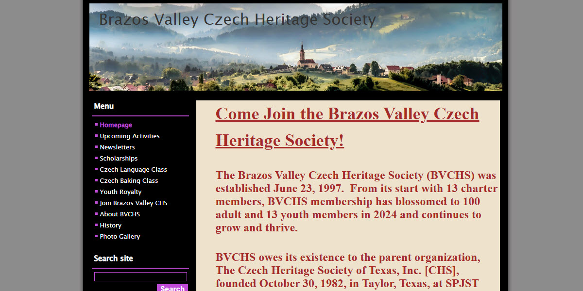 Brazos Valley Czech Heritage Society -  industry in Bryan TX