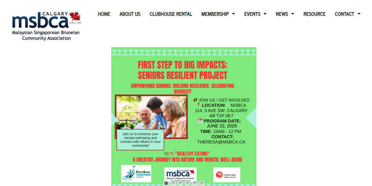 Calgary's Malaysian Singaporean and Bruneian Community Association -  industry in Calgary AB